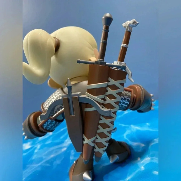 JINX The Witcher 3 - Geralt of Rivia - Vinyl 6” Action Figure - Picture 4 of 13